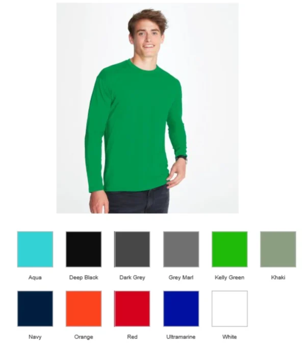 Sol's 11420 Monarch Long Sleeve Tee Shirt